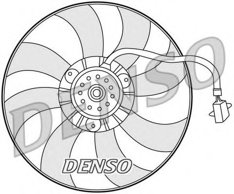 DER32007 DENSO Cooling System Electric Motor, radiator fan