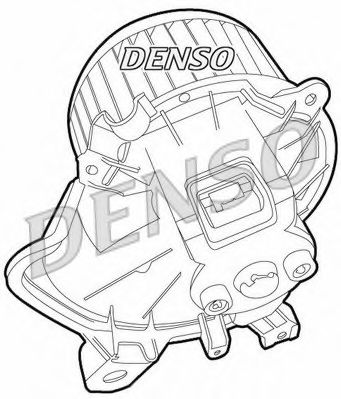 DEA01010 DENSO Suction Fan, cabin air