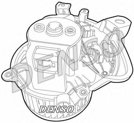 DEA01011 DENSO Electric Motor, interior blower