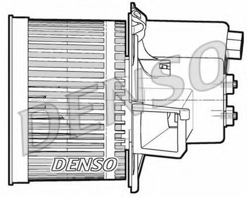 DEA09062 DENSO Heating / Ventilation Interior Blower