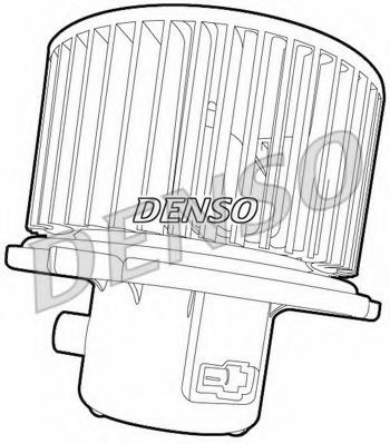 DEA41007 DENSO Electric Motor, interior blower