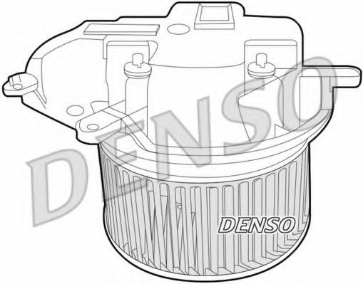 DEA23016 DENSO Electric Motor, interior blower