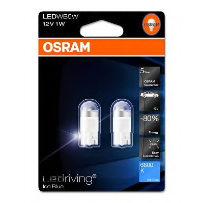 2850BL-02B OSRAM Lights Bulb, interior light