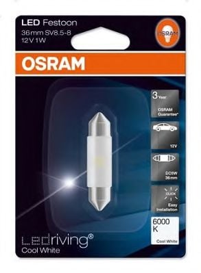 6436CW OSRAM Освещение Лампа накаливания, oсвещение салона