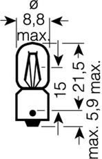3930-02B OSRAM Bulb, indicator; Bulb, park-/position light; Bulb, position-/outline lamp; Bulb, indicator; Bulb, park-/position light; Bulb, position-/outline lamp