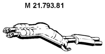 21.793.81 EBERSP%C3%84CHER Abgasanlage Mittelschalldämpfer