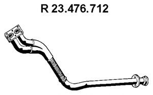 23.476.712 EBERSP%C3%84CHER Exhaust System Exhaust Pipe