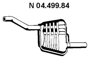 04.499.84 EBERSP%C3%84CHER Abgasanlage Endschalldämpfer