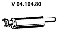04.104.80 EBERSP%C3%84CHER Система выпуска ОГ Предглушитель выхлопных газов