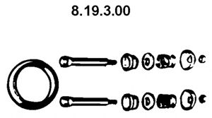 8.19.3.00 EBERSP%C3%84CHER Wheel Suspension Mounting, axle beam