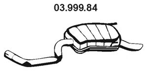 03.999.84 EBERSP%C3%84CHER Система выпуска ОГ Глушитель выхлопных газов конечный
