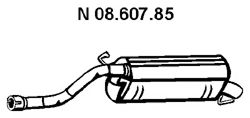 08.607.85 EBERSP%C3%84CHER Система выпуска ОГ Глушитель выхлопных газов конечный