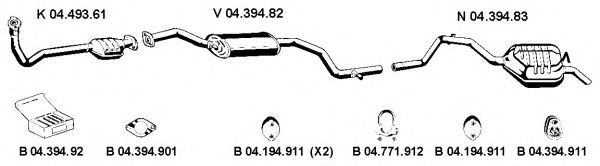 042163 EBERSP%C3%84CHER Exhaust System Exhaust System