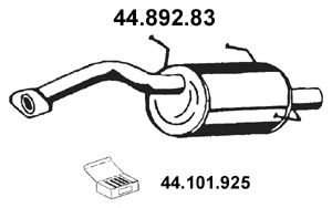 44.892.83 EBERSP%C3%84CHER Exhaust System End Silencer