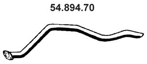 54.894.70 EBERSP%C3%84CHER Exhaust Pipe