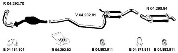 042211 EBERSP%C3%84CHER Exhaust System Exhaust System