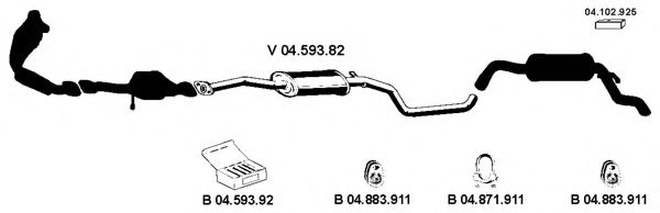 042251 EBERSP%C3%84CHER Exhaust System Exhaust System