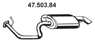 47.503.84 EBERSP%C3%84CHER Exhaust System End Silencer