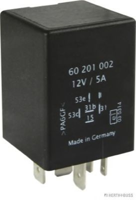 75614012 HERTH%2BBUSS+ELPARTS Window Cleaning Relay, wipe-/wash interval