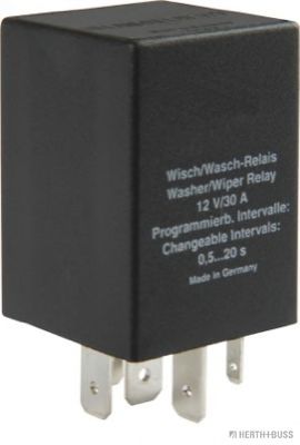 75614115 HERTH%2BBUSS+ELPARTS Window Cleaning Relay, wipe-/wash interval