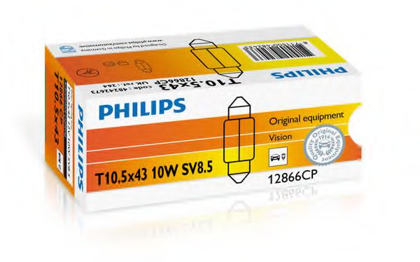 12866CP PHILIPS Lights Bulb, licence plate light