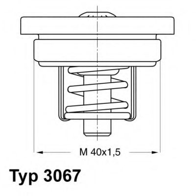 3067.83 WAHLER Wheel Suspension Wheel Bearing Kit