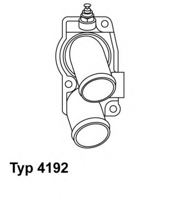 4192.92D WAHLER Cooling System Thermostat, coolant