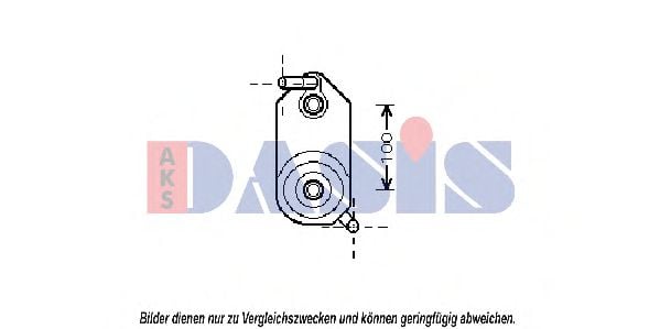 046009N AKS+DASIS Lubrication Oil Cooler, engine oil