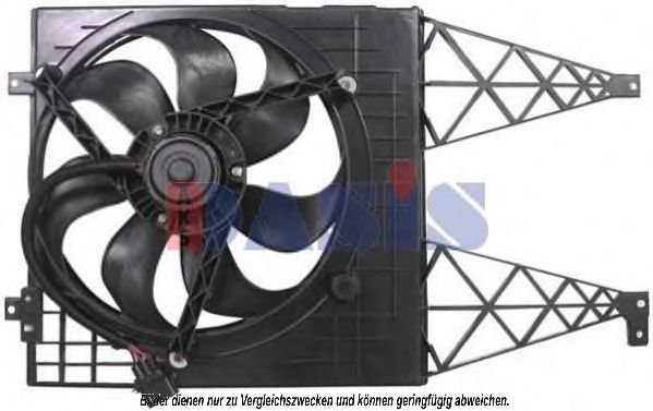 048082N AKS+DASIS Cooling System Fan, radiator