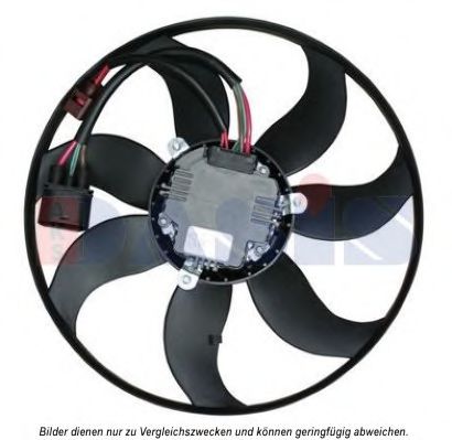 048106N AKS+DASIS Cooling System Fan, radiator