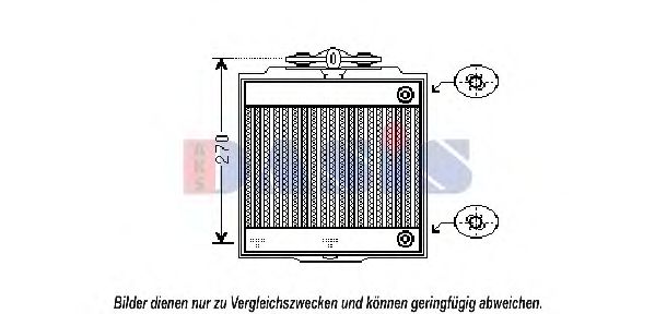 050052N AKS+DASIS Cooling System Radiator, engine cooling