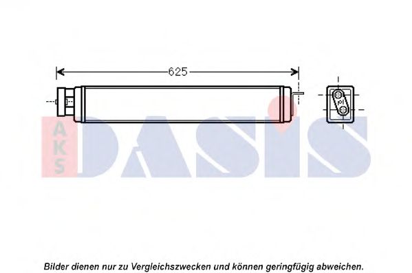 056035N AKS+DASIS Lubrication Oil Cooler, engine oil