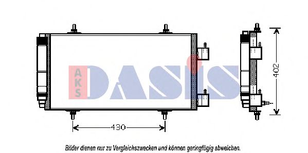 062006N AKS+DASIS Condenser, air conditioning