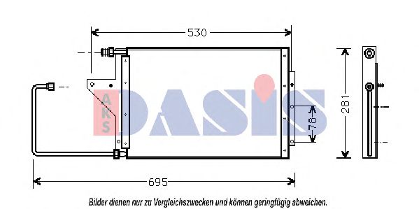 062020N AKS+DASIS Condenser, air conditioning