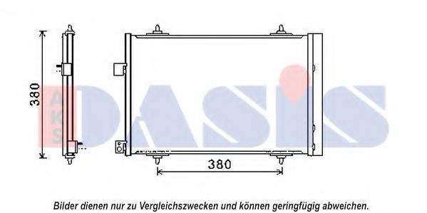 062022N AKS+DASIS Condenser, air conditioning
