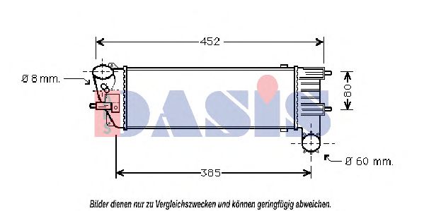 067080N AKS+DASIS Ladeluftkühler