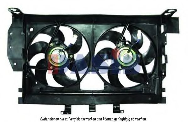 068012N AKS+DASIS Cooling System Fan, radiator