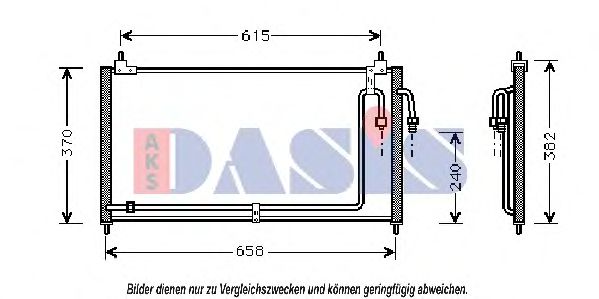 072012N AKS+DASIS Condenser, air conditioning