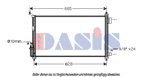 072021N AKS+DASIS Condenser, air conditioning