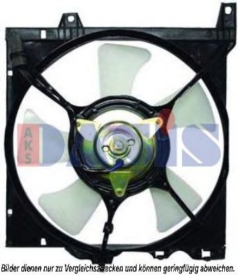 078036N AKS+DASIS Fan, radiator