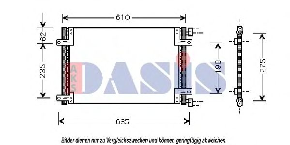 082012N AKS+DASIS Condenser, air conditioning