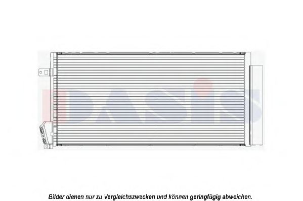 082049N AKS+DASIS Air Conditioning Condenser, air conditioning