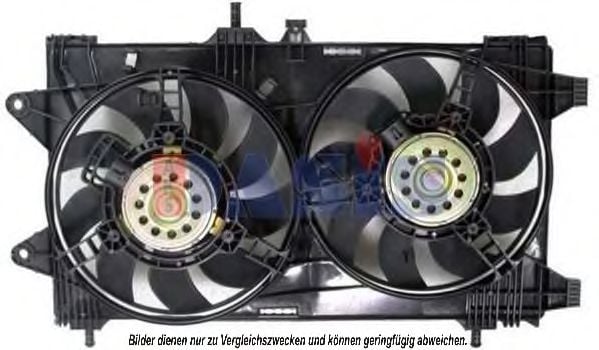 088042N AKS+DASIS Cooling System Fan, radiator