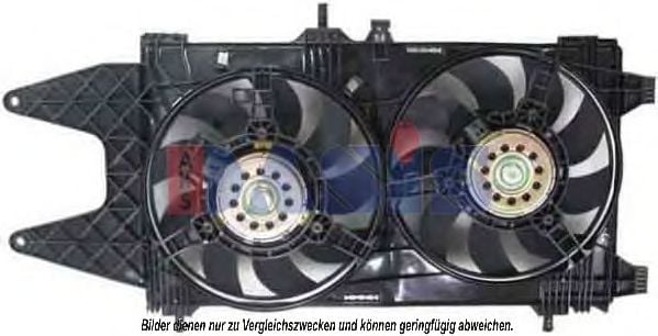 088057N AKS+DASIS Cooling System Fan, radiator