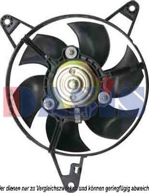 088078N AKS+DASIS Cooling System Fan, radiator