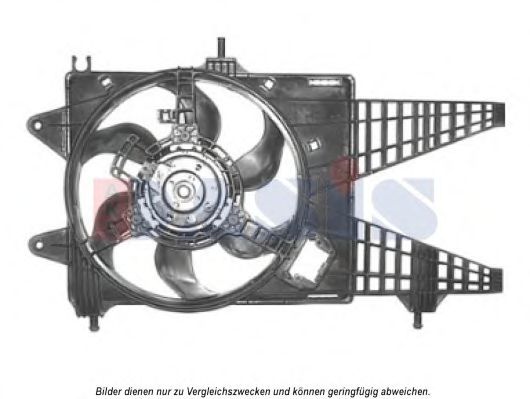 088081N AKS+DASIS Cooling System Fan, radiator