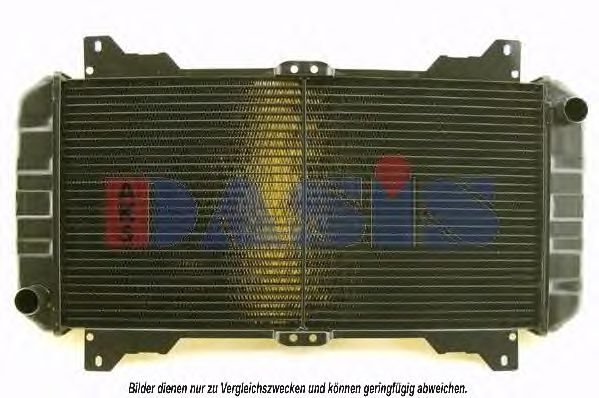 090107N AKS+DASIS Radiator, engine cooling