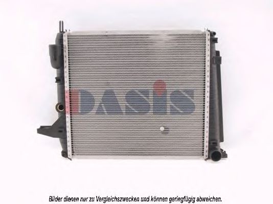 091250N AKS+DASIS Radiator, engine cooling