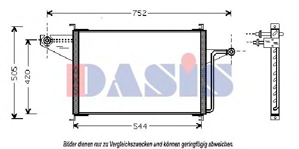 092025N AKS+DASIS Condenser, air conditioning