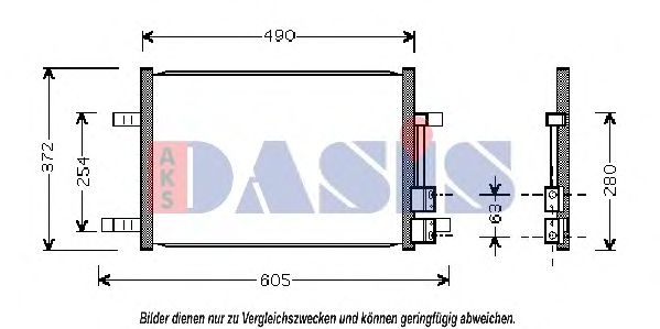092026N AKS+DASIS Condenser, air conditioning